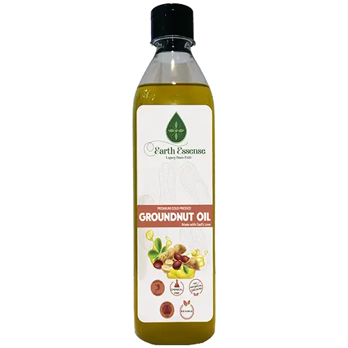 Earthessense Groundnut Oil – cold-pressed and pure
